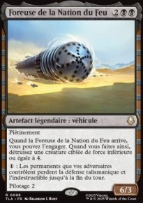 Foreuse de la Nation du Feu - Avatar: The Last Airbender