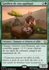 Gardien de zoo appliqu� - Avatar: The Last Airbender