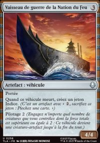 Vaisseau de guerre de la Nation du Feu - Avatar: The Last Airbender