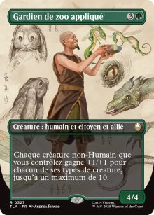 Gardien de zoo appliqu� - Avatar: The Last Airbender