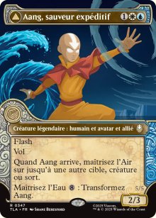 Aang, sauveur exp�ditif<br>Aang et La, fureur de l'oc�an