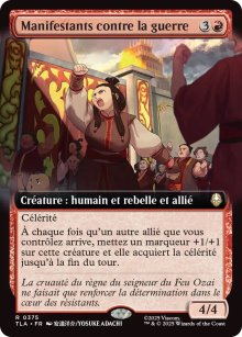 Manifestants contre la guerre - Avatar: The Last Airbender