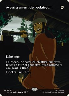 Avertissement de l'�claireur - Avatar: The Last Airbender Eternal-Legal