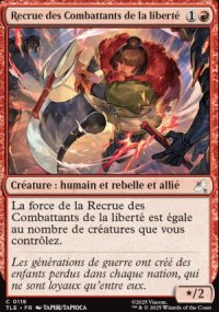 Recrue des Combattants de la libert� - Avatar: The Last Airbender Eternal-Legal