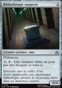 Biblioth�que suspecte - Avatar: The Last Airbender Eternal-Legal