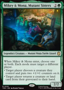 Mikey & Mona, Mutant Sitters - Teenage Mutant Ninja Turtles Eternal Legal