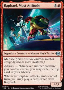 Raphael, Most Attitude - Teenage Mutant Ninja Turtles