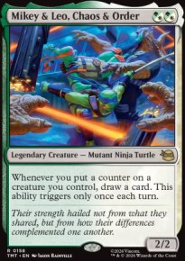 Mikey & Leo, Chaos & Order - Teenage Mutant Ninja Turtles