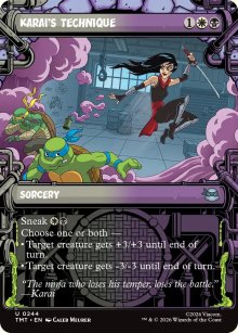 Karai's Technique - Teenage Mutant Ninja Turtles