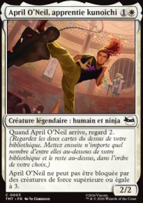 April O'Neil, apprentie kunoichi - Teenage Mutant Ninja Turtles