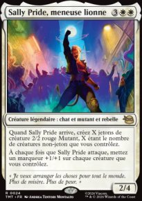 Sally Pride, meneuse lionne - Teenage Mutant Ninja Turtles