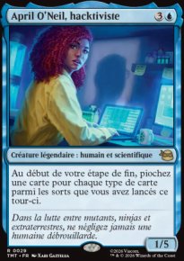 April O'Neil, hacktiviste - Teenage Mutant Ninja Turtles