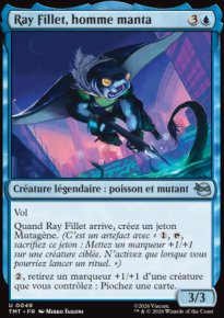 Ray Fillet, homme manta - Teenage Mutant Ninja Turtles