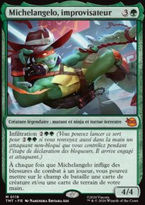 Michelangelo, improvisateur - Teenage Mutant Ninja Turtles