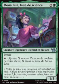 Mona Lisa, fana de science - Teenage Mutant Ninja Turtles