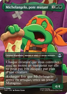 Michelangelo, pote mutant - Teenage Mutant Ninja Turtles