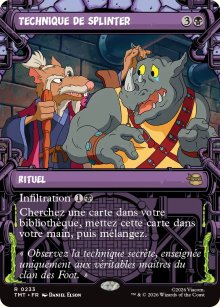 Technique de Splinter - Teenage Mutant Ninja Turtles