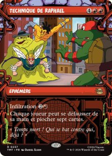 Technique de Raphael - Teenage Mutant Ninja Turtles